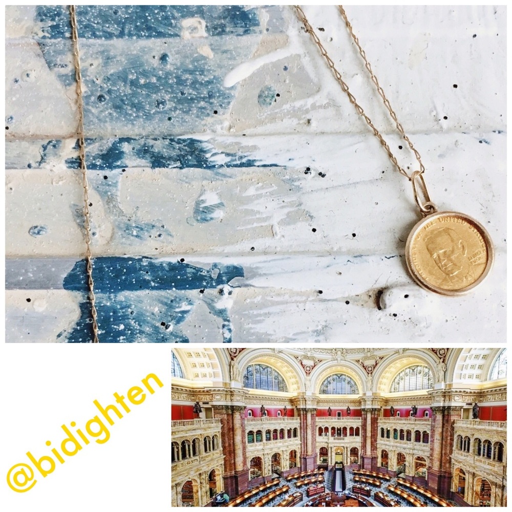 Vintage 24k & 14k Gold Necklace